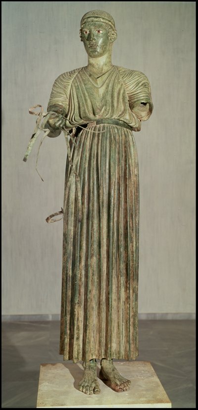 The Charioteer, c.470 BC by Greek